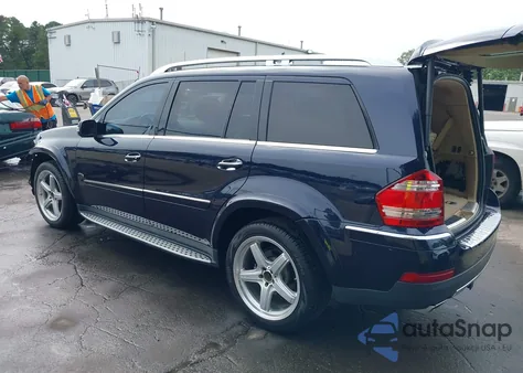 2008 Mercedes-Benz Gl 550 4Matic z USA, uszkodzony, nr VIN 4JGBF86EX8A409486